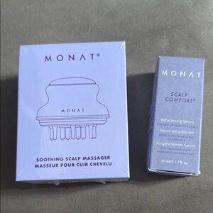 Monat Scalp Massager and Scalp Comfort Serum (New)